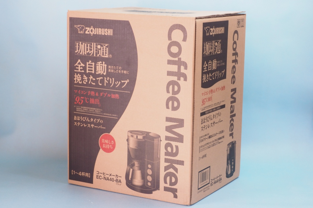 象印 全自動コーヒーメーカー ステンレス魔法瓶サーバー1~4杯用 EC-NA40-BA、買取のイメージ