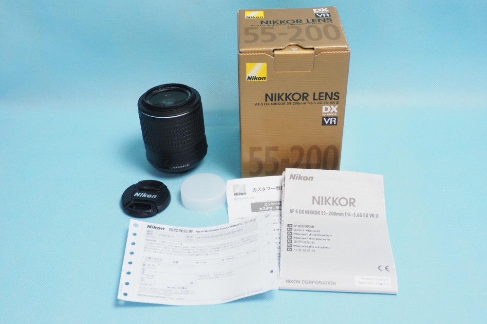 NIKON NIKKOR LENS AF-S DX NIKKOR 55-200mm f/4-5.6G ED VR ?、買取のイメージ