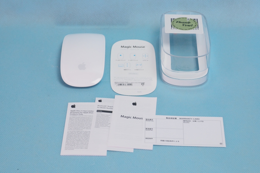 Apple Magic Mouse MB829J/A、買取のイメージ