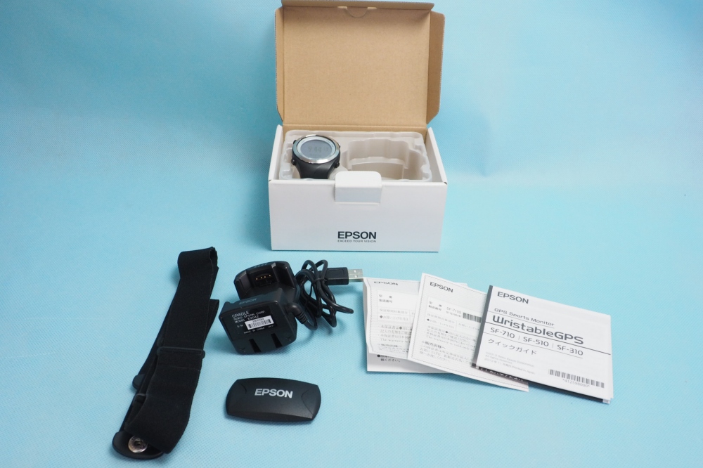 EPSON Wristable GPS 腕時計 GPS機能付 SF-710S + HRモニター SFHRM01、買取のイメージ