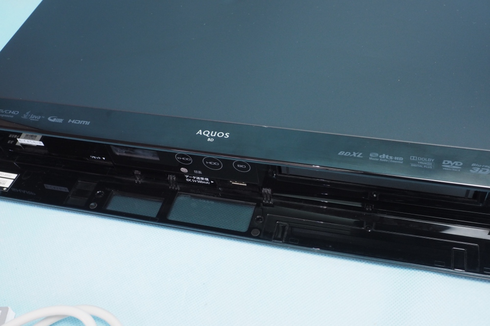 SHARP 500GB 1チューナー ブルーレイレコーダー ブラック AQUOS BD-S550、その他画像３