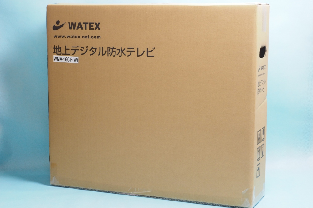 WATEX 16インチ 浴室液晶テレビ 地上デジタルチューナー内蔵 防水 WMA-160-F ホワイト、買取のイメージ