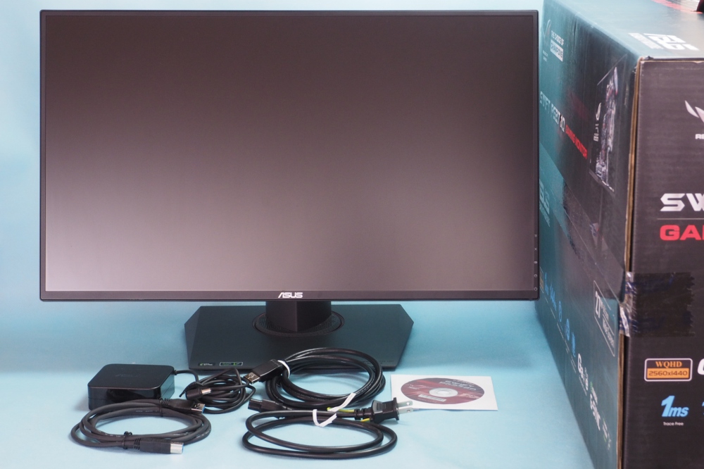 ASUS Gamingモニター 27型WQHDディスプレイ フリッカーフリー 応答速度1ms 144Hz 2,560×1,440 ノングレア スリムベゼル PG278Q、買取のイメージ