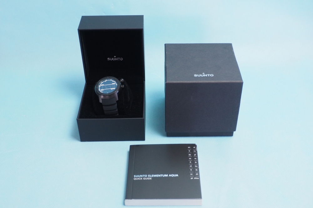 SUUNTO 腕時計 Elementum AQUA BLACK RUBBER SS014528000 メンズ [並行輸入品]、買取のイメージ