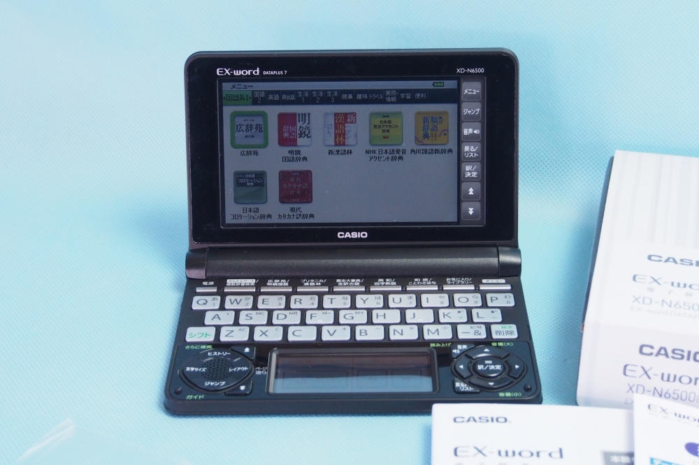 カシオ 電子辞書 エクスワード 生活・教養モデル XD-N6500BK ブラック、その他画像１