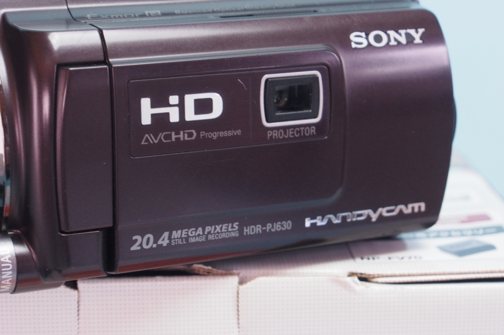 SONY ビデオカメラ HANDYCAM PJ630V 光学12倍 内蔵メモリ64GB ボルドーブラウン HDR-PJ630V-T、その他画像３