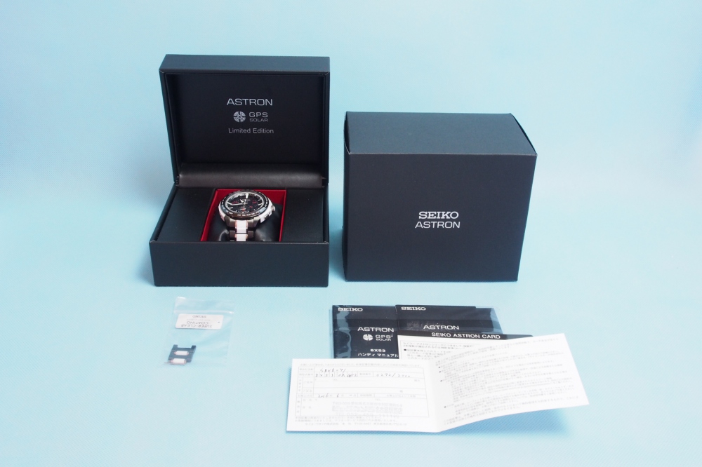 SEIKO アストロン ASTRON 限定モデル GPSソーラーウォッチ ソーラーGPS衛星電波時計 腕時計 メンズ SBXB071、買取のイメージ