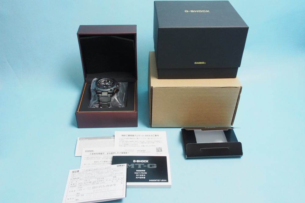 CASIO 腕時計 G-SHOCK MTG GPSハイブリッド電波ソーラー MTG-G1000RB-1AJF メンズ、買取のイメージ