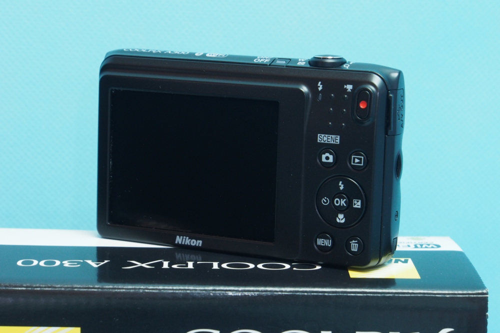 Nikon デジタルカメラ COOLPIX A300 光学8倍ズーム 2005万画素 ブラック A300BK、その他画像２