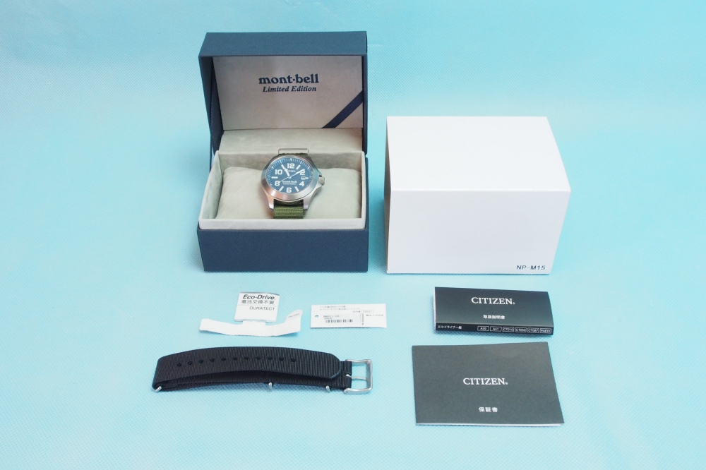CITIZEN 腕時計 PROMASTER エコ・ドライブ プロマスター×mont・bell BN0111-11E メンズ、買取のイメージ