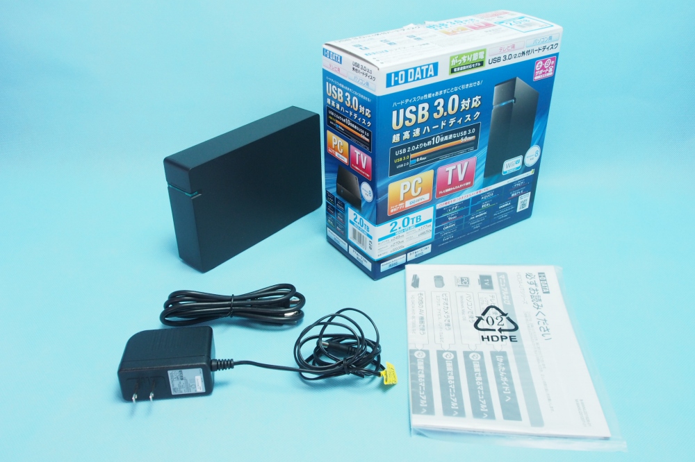 アイ・オー・データ機器 USB3.0/2.0接続 外付型ハードディスク 2.0TB HDCA-UT2.0KC、買取のイメージ