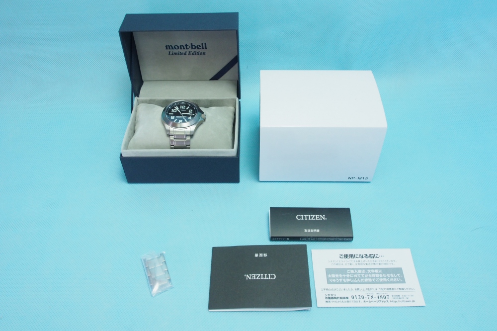 CITIZEN 腕時計 PROMASTER エコ・ドライブ プロマスターxd7mont・bell BN0111-54E メンズ、買取のイメージ
