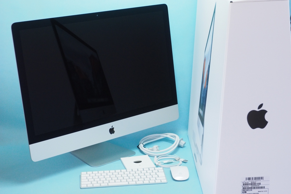 Apple iMac (Retina 5K Display 27/3.3GHz Quad Core i5/8GB/2TB Fusion/AMD Radeon R9 M395) MK482J/A、買取のイメージ