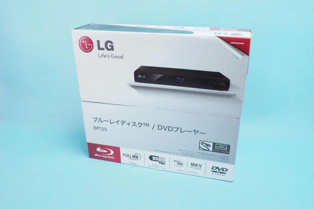 LG Electronics Japan ブルーレイDVDプレーヤー ブラック BP135、買取のイメージ