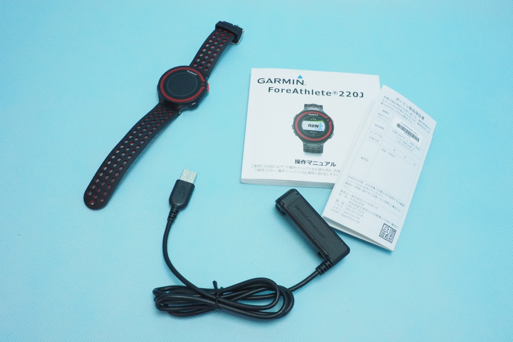 GARMIN(ガーミン) ランニングウォッチ GPS ForeAthlete 220J ブラック/レッド Bluetooth対応、買取のイメージ