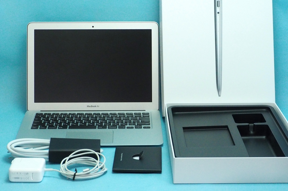 Apple/MacBook Air/13inch/2.2GHz i7/メモリ 8GB/SSD 512GB/graphics 6000/Early 2015/充放電回数 250回、買取のイメージ