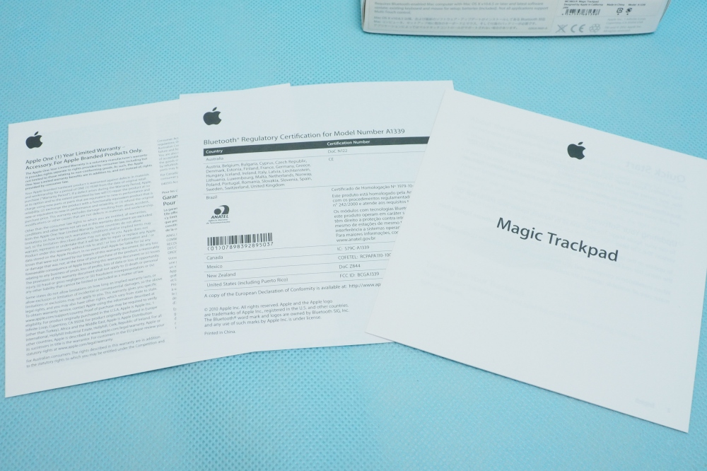 Apple Magic Trackpad MC380J/A、その他画像２