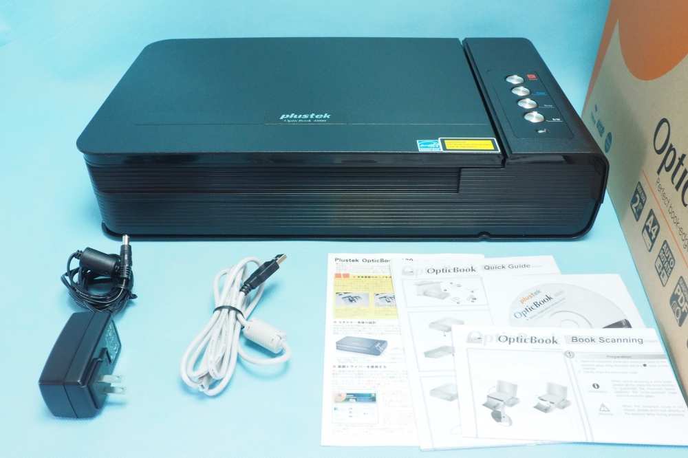 Plustek OpticBook 4800 高速読取り ブックスキャナー A4、買取のイメージ