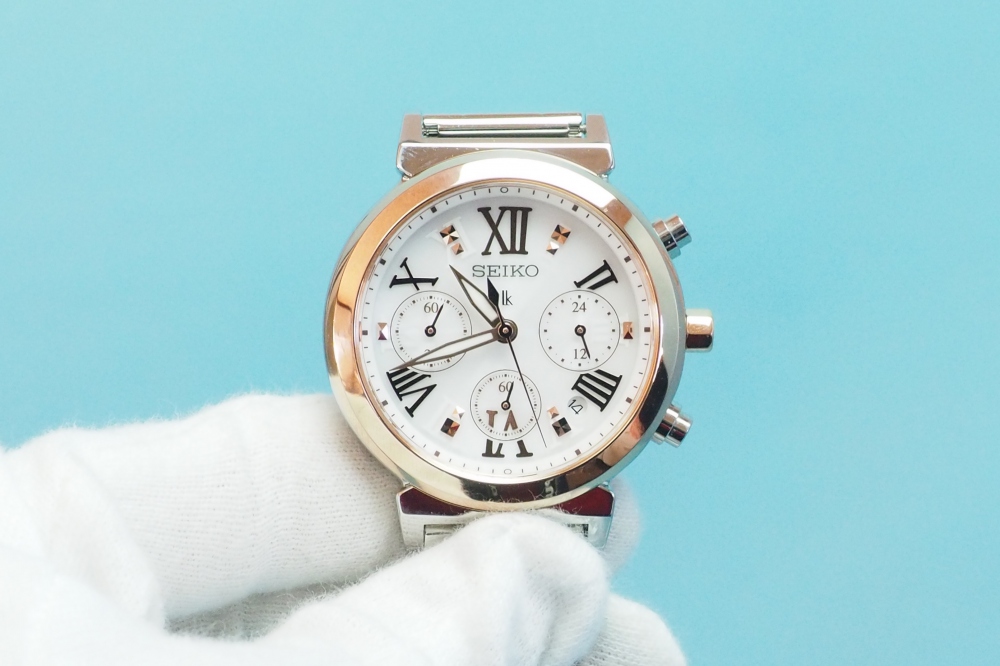 SEIKO セイコー LUKIA ルキア 腕時計 ソーラークロノグラフ SSVS024 レディース 腕時計、その他画像１