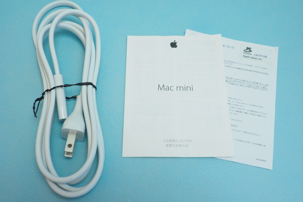 Apple Mac mini（2.8GHz Intel Core i5/8GB/SSD 256GB）Late 2014 CTOモデル、その他画像３