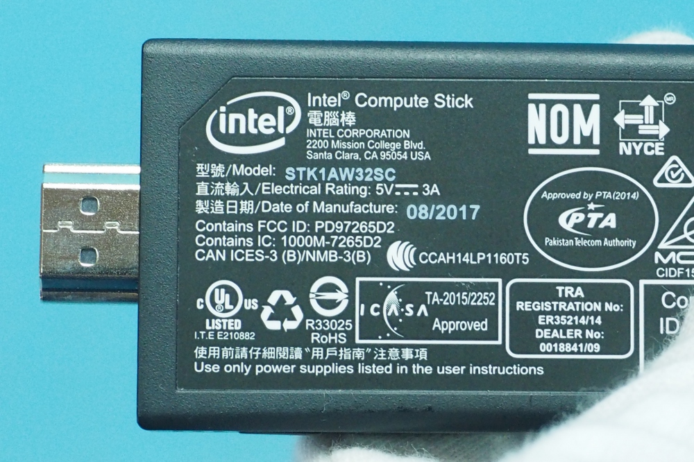 インテル Compute Stick STK1AW32SC（ Intel Atom x5-Z8300/2GB/エンベデッド・ストレージ 32GB）、その他画像２