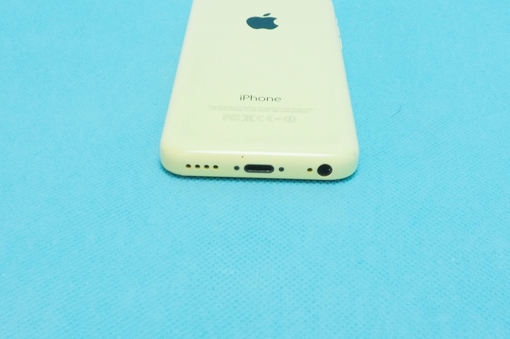Apple iPhone 5c 32GB イエロー MF150J/A  docomo ネットワーク利用制限「◯」、その他画像３