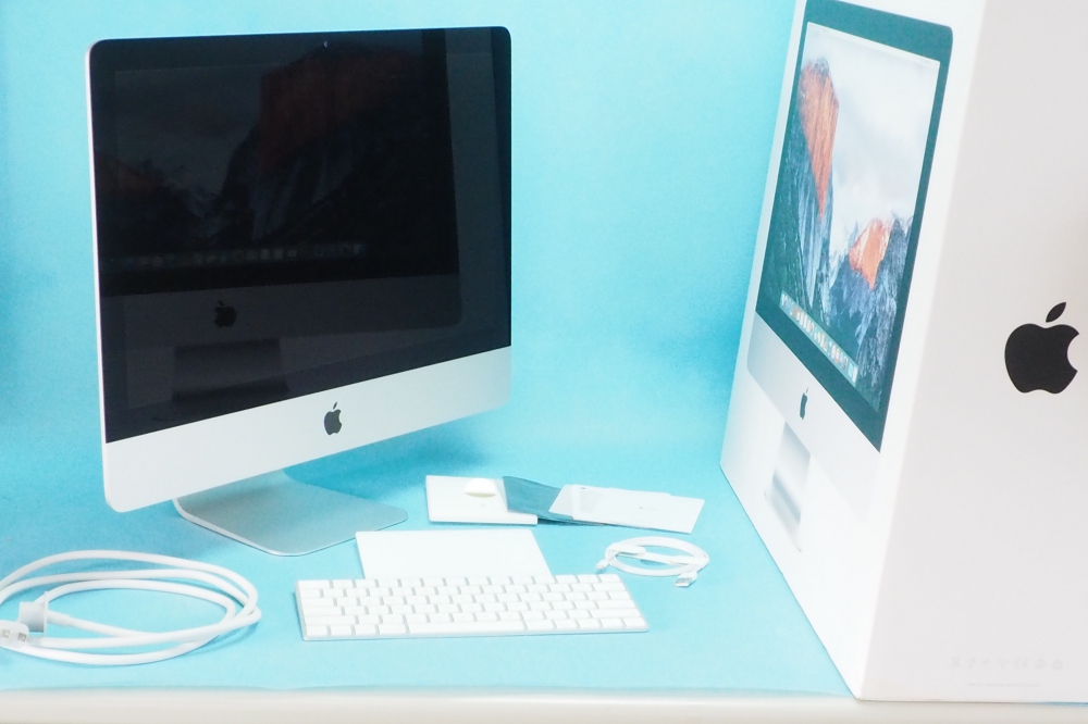 Apple iMac  21.5インチ 2.8GHz  i5 16GB Fusion Drive 1TB  Late 2015 USキー、買取のイメージ