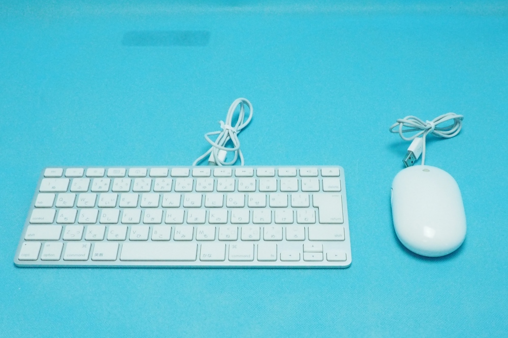 Apple Keyboard  A1242  (JIS)  +  Apple Mouse  A1152 有線 USB キーボード　マウス、買取のイメージ