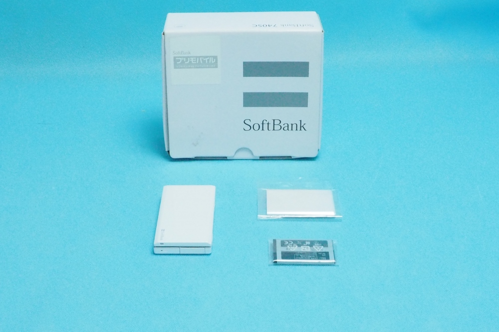 SoftBank ソフトバンク 740SC ホワイト ネットワーク利用制限「○」、買取のイメージ