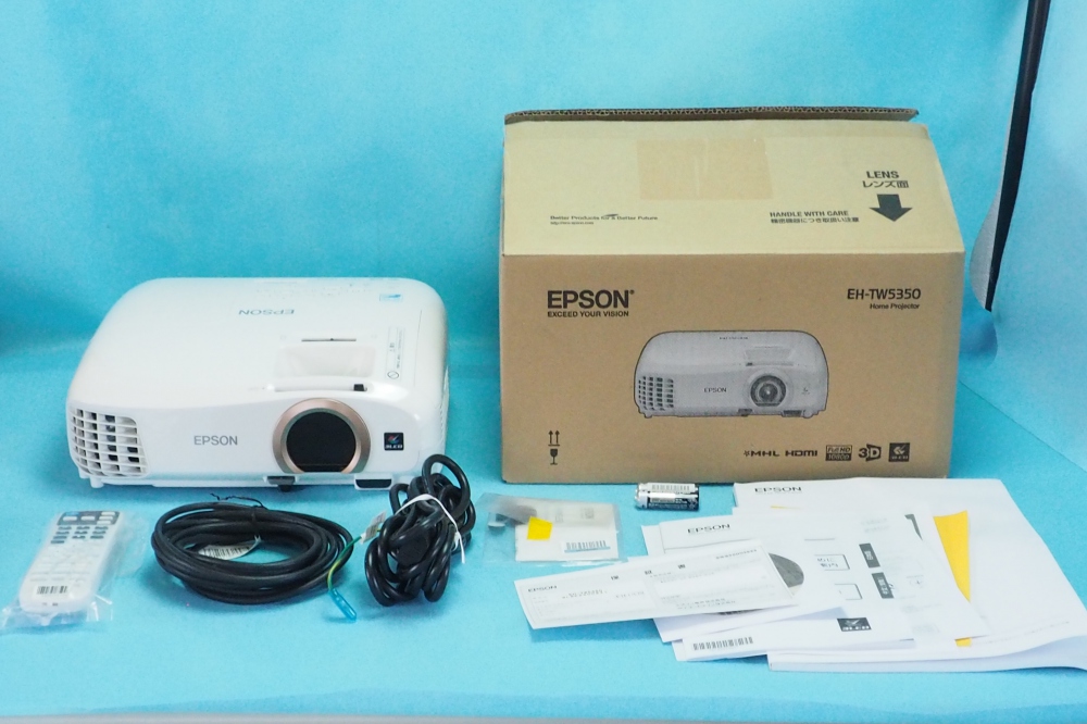 EPSON エプソン　EH-TW5350　ホームプロジェクター　ランプ点灯時間2時間、買取のイメージ