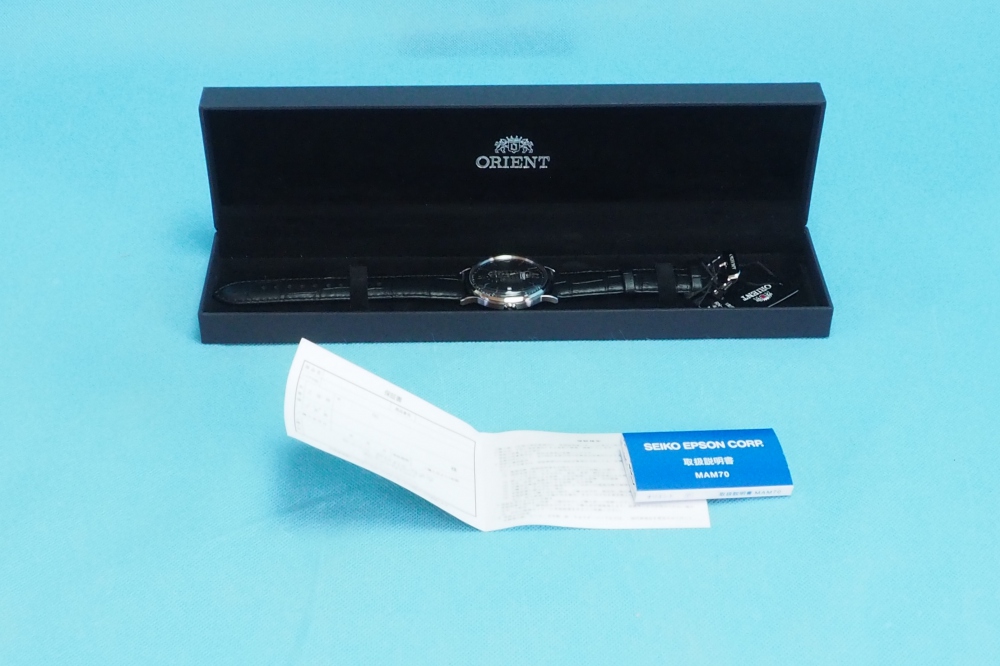 オリエント ORIENT クラシック 小秒 機械式 腕時計 RN-AP0005B メンズ、買取のイメージ