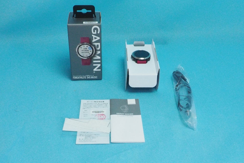 GARMIN ガーミン ForeAthlete 645 Music GPSランニングウォッチ 活動量計 音楽再生機能 ミュージック、買取のイメージ