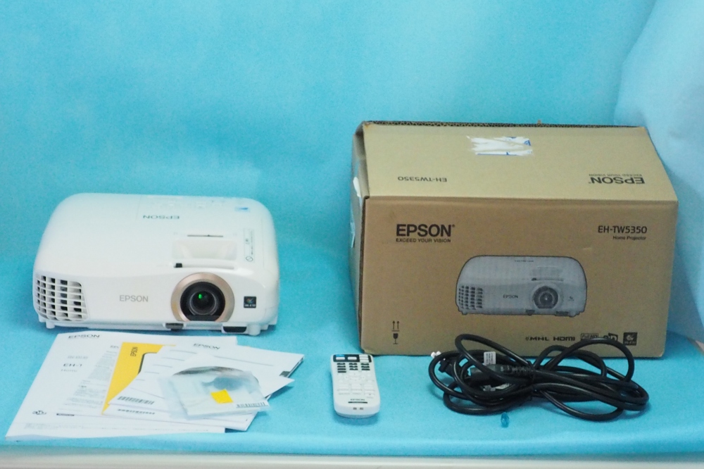 EPSON dreamio ホームプロジェクター EH-TW5350 ランプ点灯時間285時間、買取のイメージ