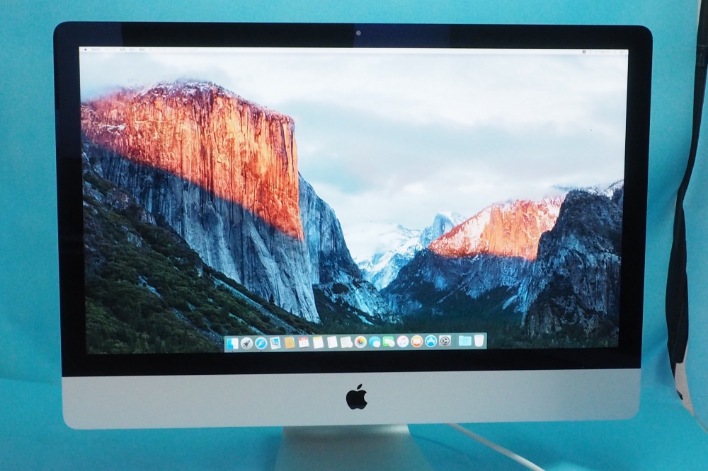 Apple iMac 27インチ Retina 5K 4GHz i7 32GB Fusion Drive 3.12TB Late 2015 USキー、その他画像１
