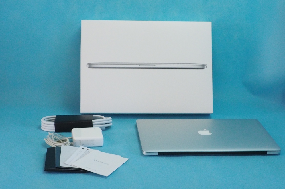 Apple MacBook Pro Retina 15インチ Mid 2015 2.2GHz Core i7 16GB 256GB 充電回数168回 USキー、買取のイメージ