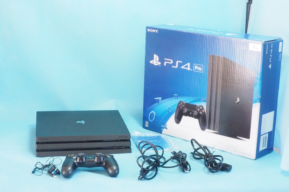 PlayStation 4 Pro ジェット・ブラック 1TB CUH-7000BB01 増設　2TB、買取のイメージ
