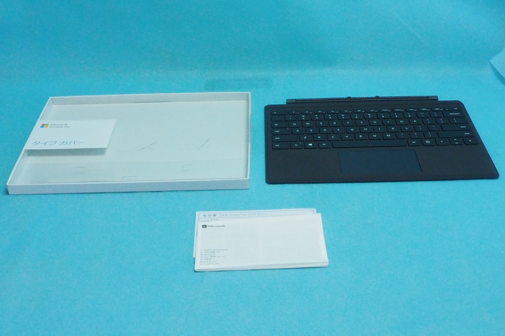 マイクロソフト Surface Pro  サーフェスプロ タイプ カバー ブラック 英語版 FMM-00041 ブラックライト付き　キーボード、買取のイメージ