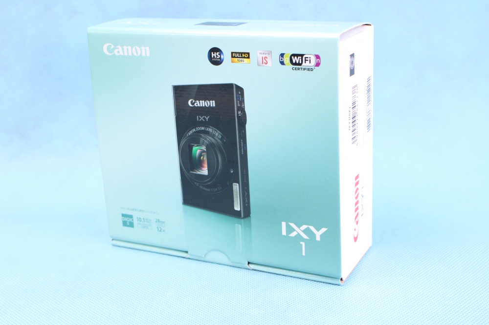 Canon デジタルカメラ IXY 1 ブラック 光学12倍ズーム Wi-Fi対応 IXY1、買取のイメージ