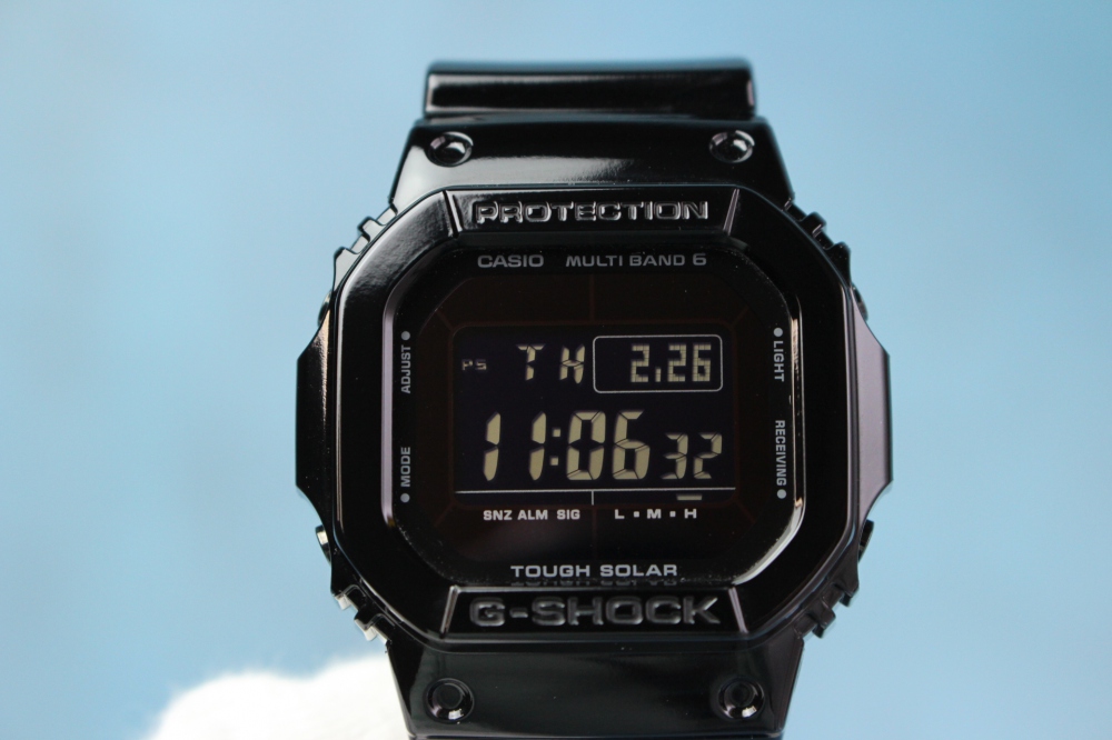 CASIO 腕時計 G-SHOCK Grossy Black Series 電波ソーラー GW-M5610BB-1JF メンズ、その他画像１