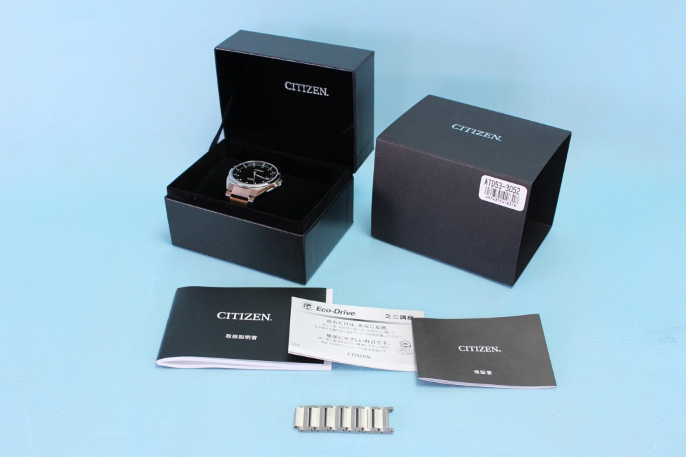 CITIZEN 腕時計 ATTESA アテッサ Eco-Drive エコ・ドライブ 電波時計 ATD53-3052 メンズ、買取のイメージ