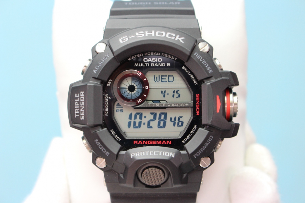 Casio 腕時計 G-SHOCK MASTER OF G RANGEMAN レンジマン トリプルセンサーVer.3搭載 世界6局電波対応ソーラーウォッチ GW-9400J-1JF メンズ、その他画像１