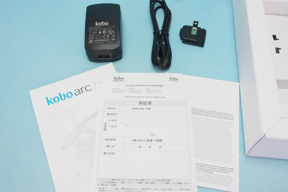 kobo arc 7HD （32GB・ブラック） T416KJBKSLC32、その他画像３