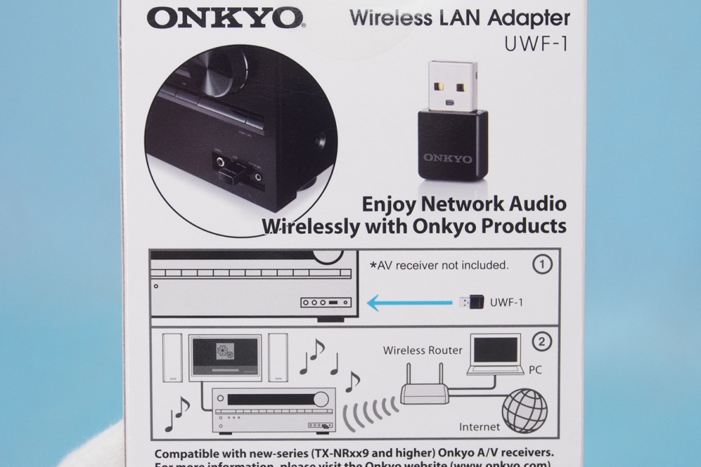 ONKYO UWF-1(B) ワイヤレスUSB LANアダプター ブラック、その他画像４