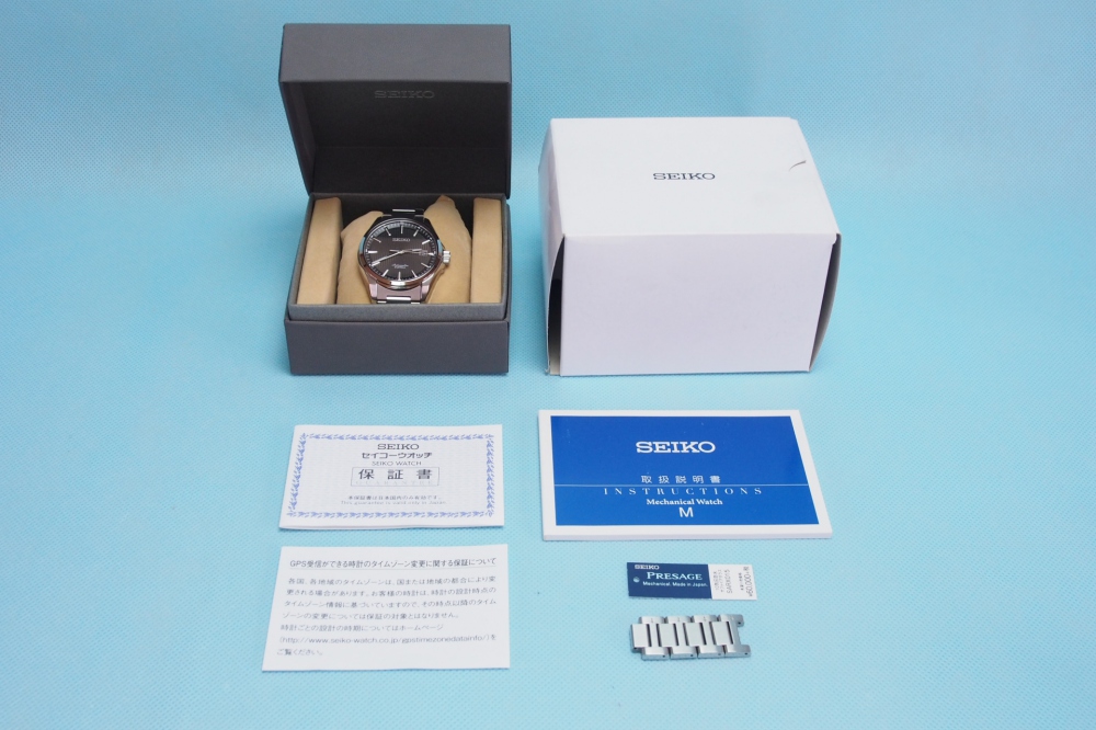 SEIKO 腕時計 PRESAGE プレサージュ メカニカル 自動巻 (手巻つき) サファイアガラス 日常生活用強化防水 (10気圧) SARX015 メンズ、買取のイメージ