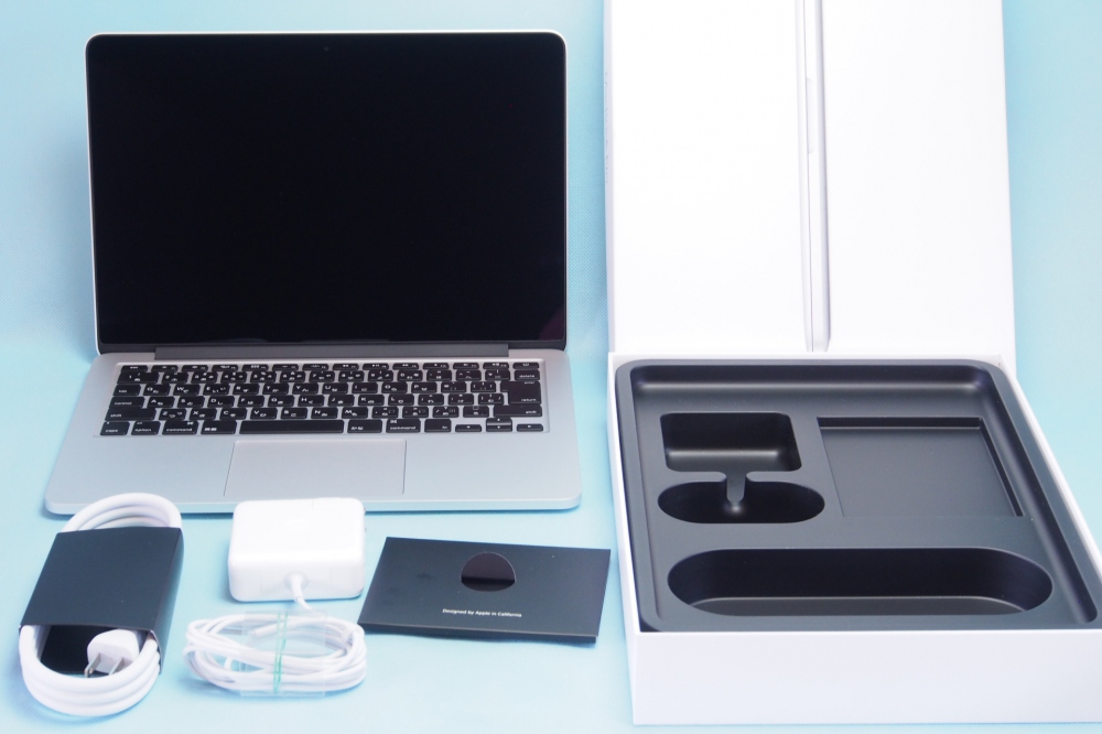 APPLE MacBook Pro with Retina Display i5 13.3 8GB 256GB MF840J/A Early 2015 充放電回数4回、買取のイメージ