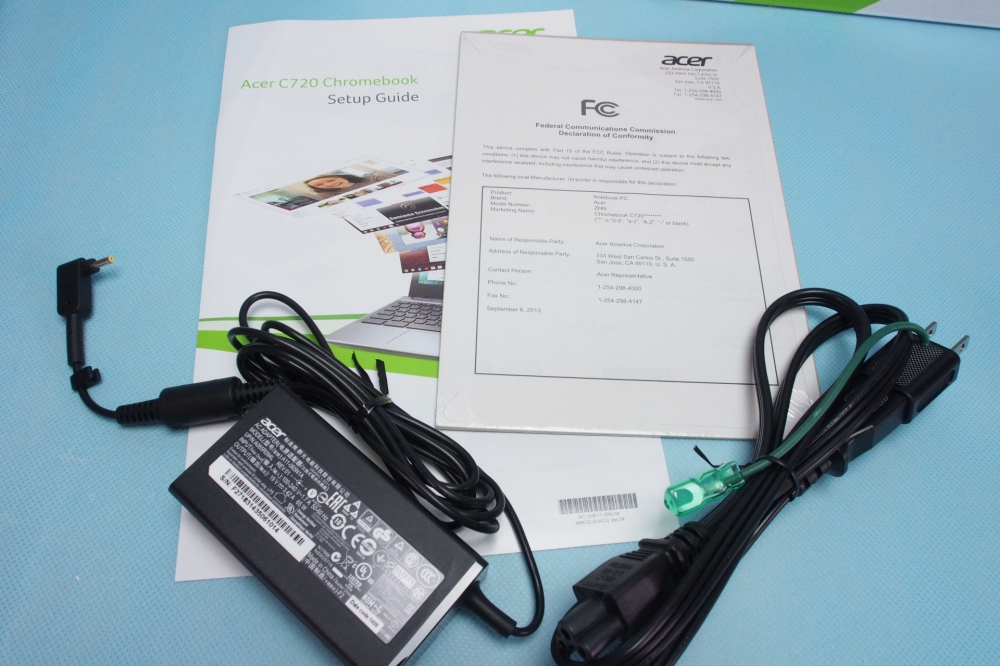 Acer C720 Chromebook (Intel Celeron 1.4GHz/2GB/SSD16GB/11.6inch/Chrome OS/Granite Gray) 並行輸入品、その他画像３