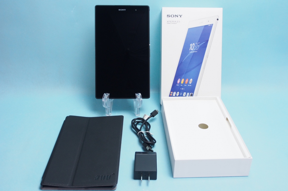 ソニー Xperia Z3 Tablet Compact SGP611 ブラック+ タブレットケース、買取のイメージ