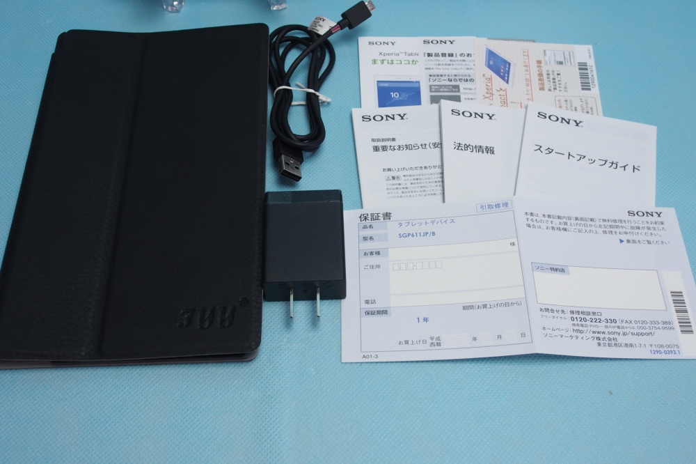 ソニー Xperia Z3 Tablet Compact SGP611 ブラック+ タブレットケース、その他画像２