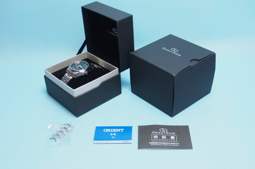 ORIENT ORIENTSTAR GMT 機械式 自動巻き (手巻き付き) ブラック WZ0061DJ メンズ、買取のイメージ