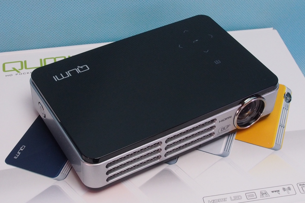 VIVITEK QUMI Q5-BK ブラック 高輝度500ルーメン LEDモバイルプロジェクター WXGA(1280x800) HD720P DLP Wi-Fi Q5-BK、その他画像１